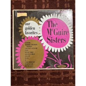 The McGuire Sisters Our Golden Favorites Vinyl LP Coral Records CRL 757349‎